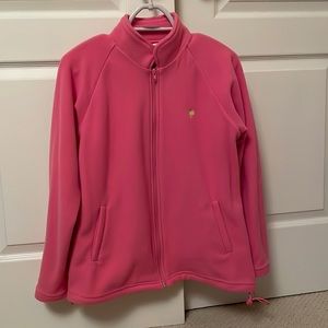 Lilly Pulitzer Pink Fleece Jacket